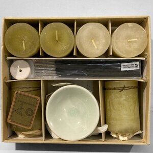 Bombay Green Tea Aromatic Candle Set Gift Box